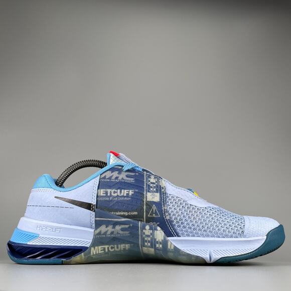 Nike Metcon 7 AMP Men's 9.5 Light Marine Blue Gym Training Shoe Athletic Sneaker - Picture 5 of 9